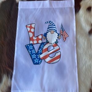 hand designed yard flag